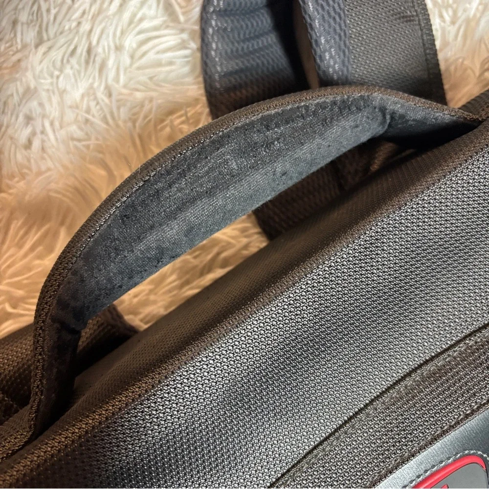 TUMI T Tech Pulse Norfolk Laptop Brief Messenger Backpack Dark Gray 5589GRH $525